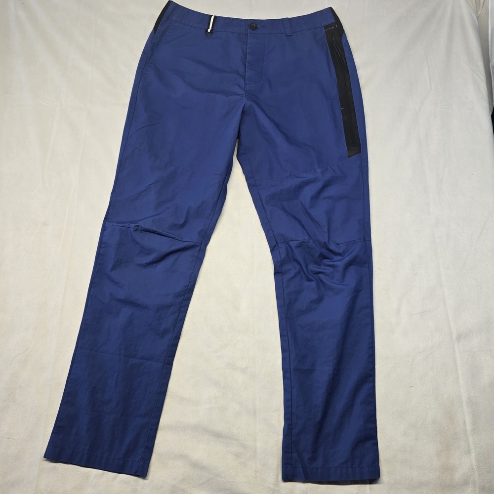Nike Sportswear Tech Woven Chino Pants Men Size 32x30 Blue